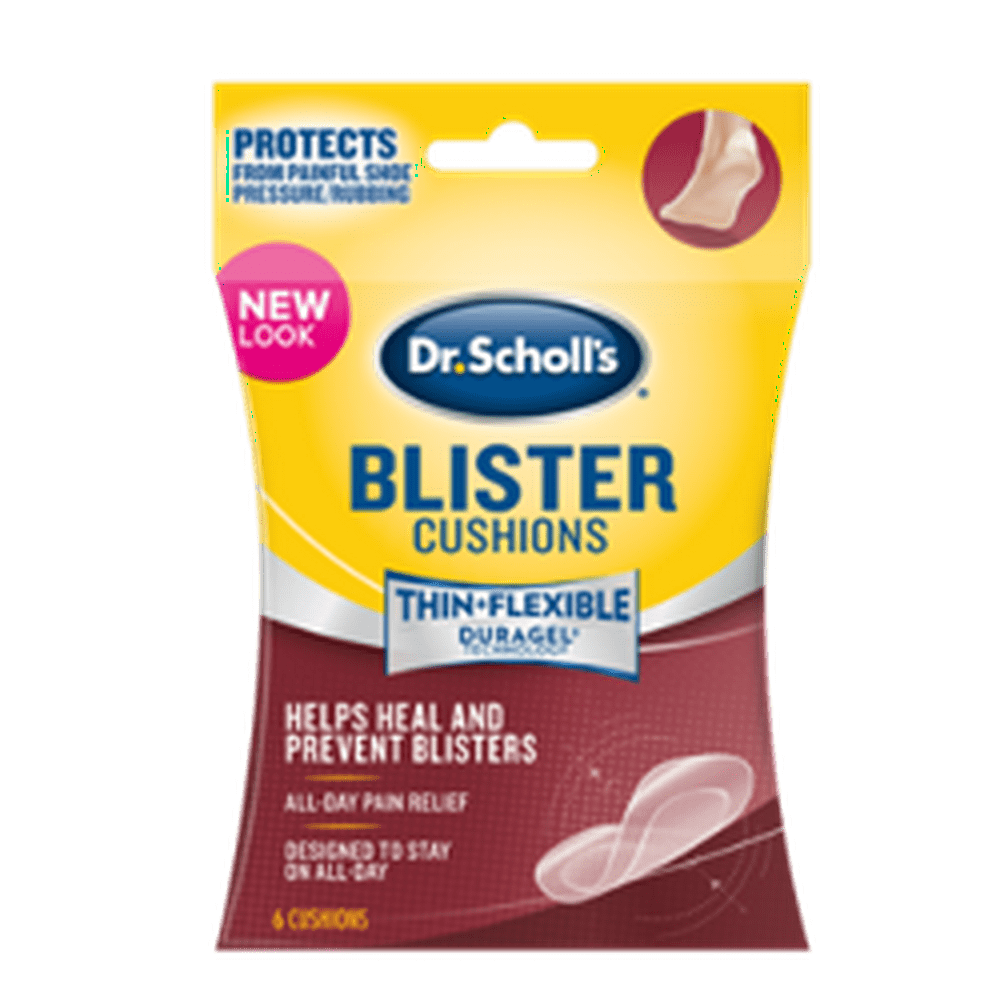 Dr. Scholl's Blister Cushions with Duragel Technology (6ct) to Heal and Prevent Blisters