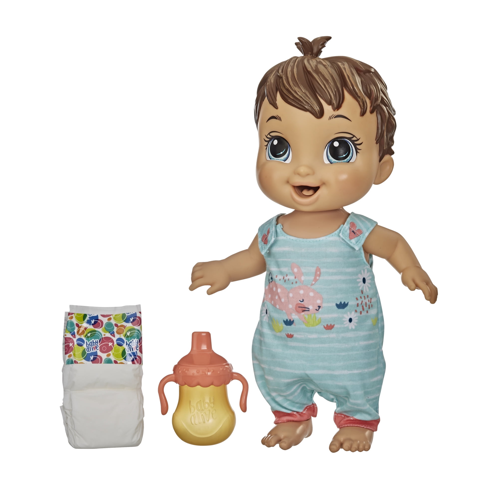Baby Alive Baby Gotta Bounce Doll, Bunny, Bounces with 25+ SFX ...