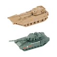 thumbnail image 2 of 2 Uds 1/144 Modelo de Tanque de Rompecabezas con Rotación Baoblaze Colección Juguete Oruga Carro para Decoración de Mesa Adultos MM1096, 2 of 8