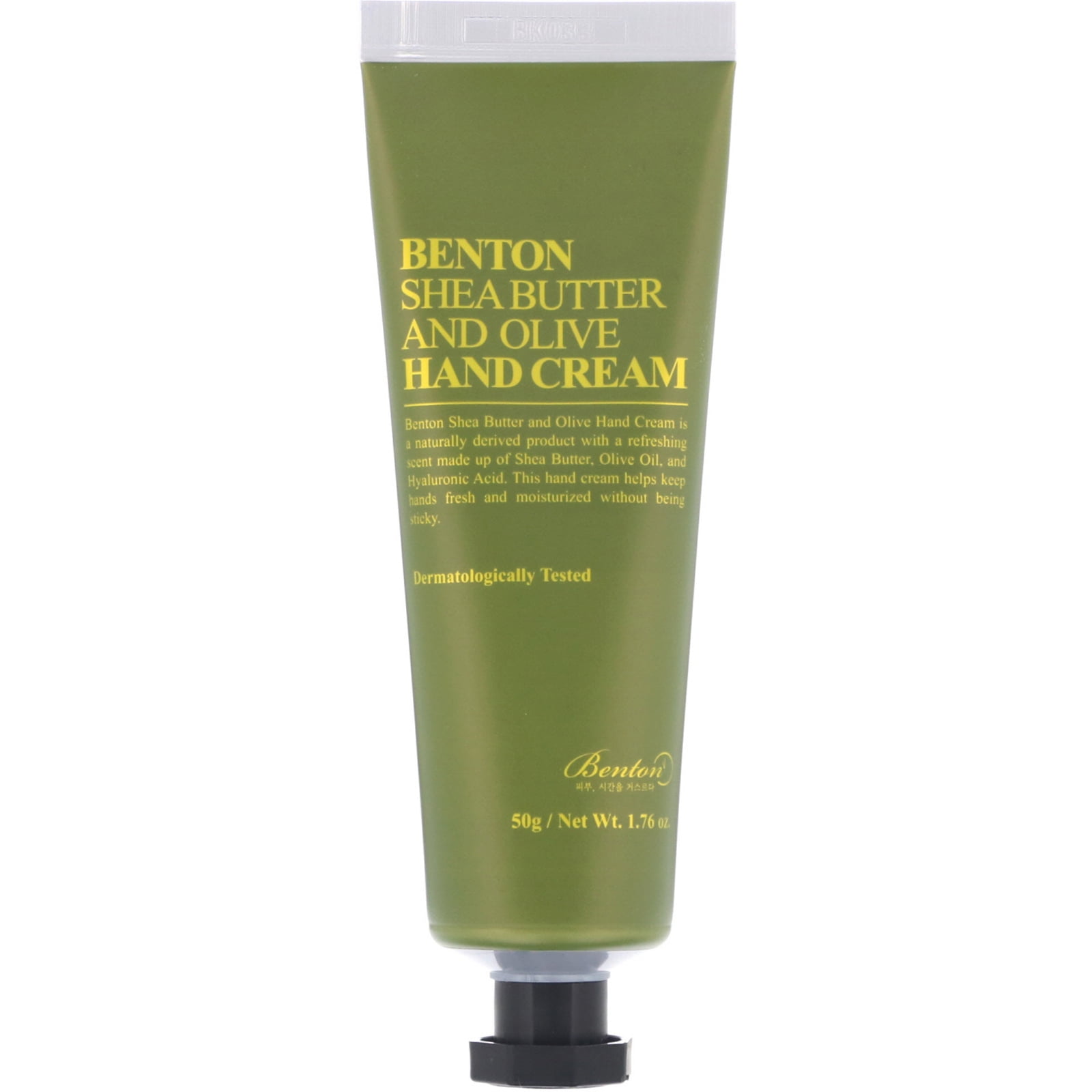 Benton Shea Butter and Olive Hand Cream, 1.76 oz (50 g)