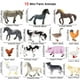 thumbnail image 2 of Figuras de juguete Yowlieu Realistic Farm Animal, 15 unidades, para niños, 2 of 7