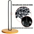 thumbnail image 6 of Nordic Metal Paper Towel Holder Vertical Space-Saving Detachable for Kitchen Bathroom Counter, 6 of 8