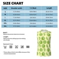 thumbnail image 6 of Pofeuu Various Lemons Print Men's Muscle T-Shirt, Sleeveless, Muscle Tank, Classic Muscle Tee Top For Men Casual Sleeveless Muscle T-Shirt Trendy Clothes-XX-Large, 6 of 7