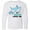 AA-White, variant on Inktastic My Uncle Loves Me with Cute Sharks Long Sleeve Youth T-Shirt