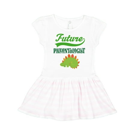 

Inktastic Future Paleontologist Dinosaur Gift Toddler Girl Dress