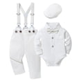 thumbnail image 1 of Traje SANMIO para bebé niño, 4 unidades, para bautizo y Pascua, 0-24 m, 1 of 8