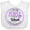 AA-White, variant on Inktastic I Wear Purple for my Mom- Lupus Awareness Boys or Girls Baby Bib