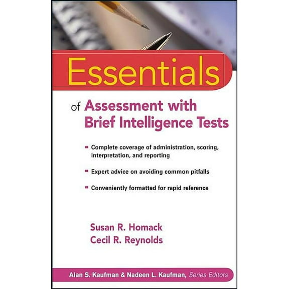 Essentials of Psychological Assessment Brief Intelligence Essentials, Book 41, (Paperback)