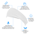 thumbnail image 2 of 4 Pack Bandas Deportivas infantiles para la cabeza, Unisex., 2 of 5