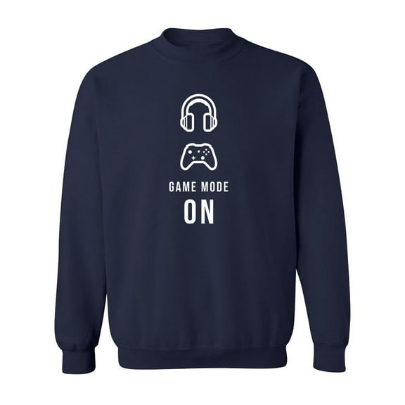 Game Mode On Sweatshirt Men -Image by Shutterstock, Male 5X-Large