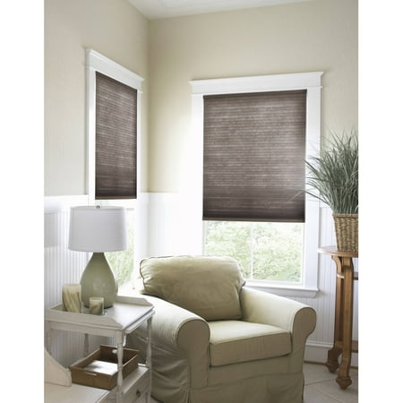 Richfield Studio Cordless Light-Filtering Cellular Shade, Coffee Bean, 64