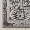 thumbnail image 3 of Well Woven Marjuri Dark Grey Vintage Panel Design Persian Area Rug 5x7 (5'3" x 7'3"), 3 of 8
