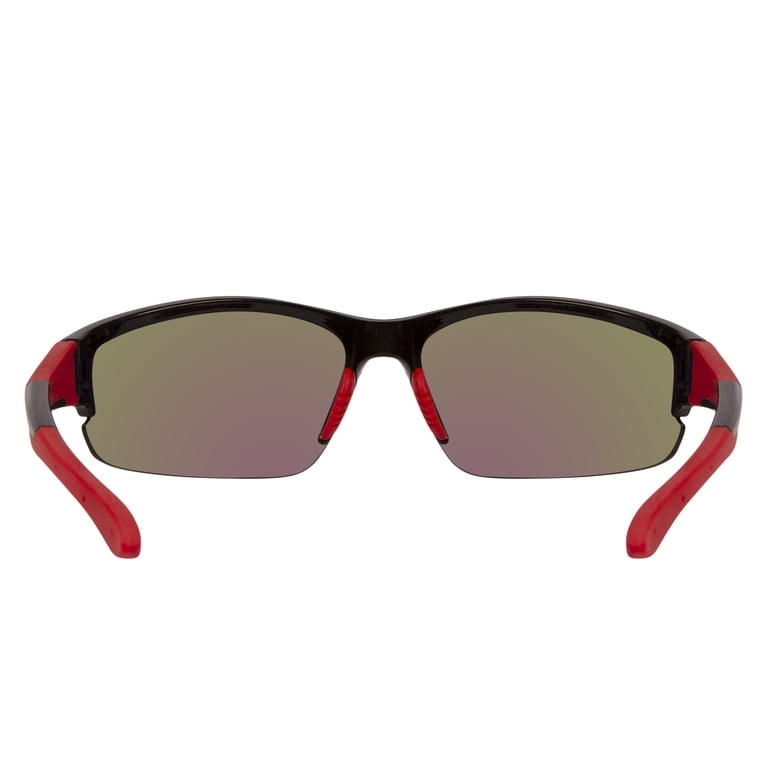 PH5018 black/red  PIANA EYEWEAR     glasses Eton Rectangular-Shaped Sunglasses in Black and Red - Protan main image 3