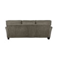 thumbnail image 5 of Lexicon Alain Chenille Sofa with 2 Pillows in Brownish Gray, 5 of 8