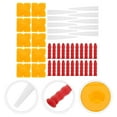 thumbnail image 1 of LOLIPPYY 40Piece Set Caulk Tube Sealer Caps Assorted Color for Professionals, 1 of 6