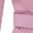 Pink + Belt, variant on AURA Plus Size Autumn Pleated A Line Commuter Dress Elegant High Waist Midi OL Dress XL XXXL