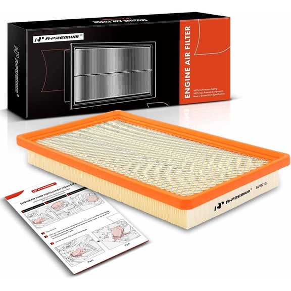 A-Premium Engine Air Filter Compatible with Chevrolet Malibu 1997-2005, Classic 2004-2005 & Oldsmobile Alero 1999-2004, Cutlass 1997-1999 & Pontiac Grand Am 1999-2005
