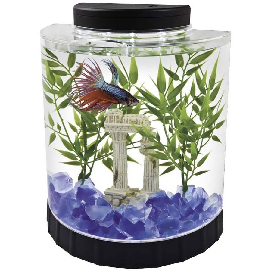 Tetra LED Half Moon Aquarium