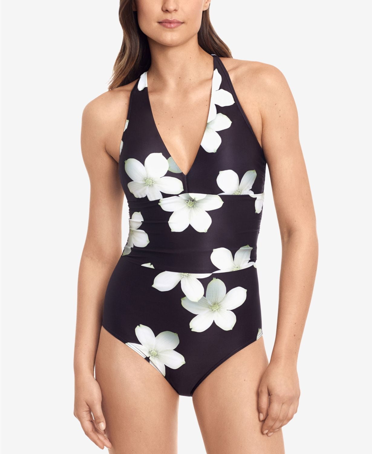 Villa Floral One Piece Swimsuit Walmart Com