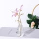 thumbnail image 5 of Estatuilla de flor de Cristal Wosthever Florero de vidrio transparente Hecho a mano, 5 of 6