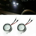 thumbnail image 2 of 2Pc Side Mirror Puddle Light LED Lamp 6000K White for Ford F150 Explorer Edge for Expedition Flex Fusion Taurus X for Mondeo MK5, 2 of 6