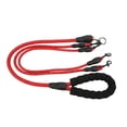 thumbnail image 3 of Dog Leash Dog Walking Leash Dog Traction Rope Nylon Dog Leash Dog Leash 360° Rotation Reflective Dog Walking Leash With Foam Handle For Hiking Camping Backyard Beach, 3 of 8