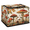 Multicolor 4, variant on ADECORIVY Vintage Owl Fabric Storage Bin with Lid, Foldable Storage Box Decorative Cube Organizer Basket for Closet Shelf Organizing Clothes