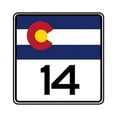 thumbnail image 2 of CafePress - State Highway 14, Colorado Stainless Steel Travel - Insulated Stainless Steel Travel Tumbler 20 oz., 2 of 3