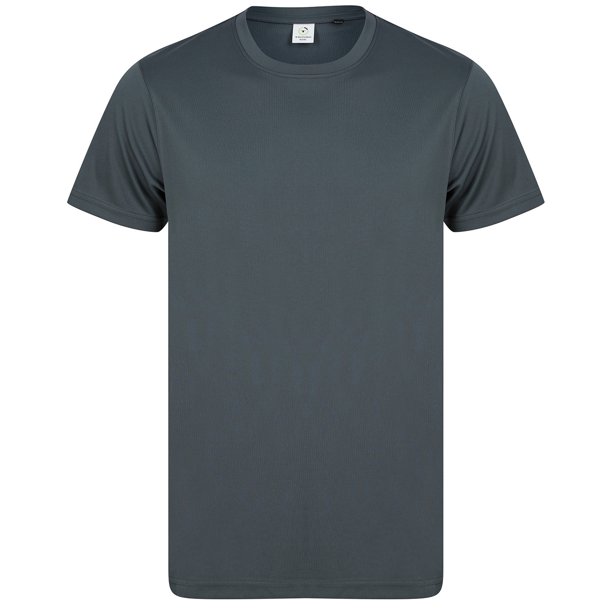 Tombo - Camiseta de Rendimiento para Hombre (Carbón)