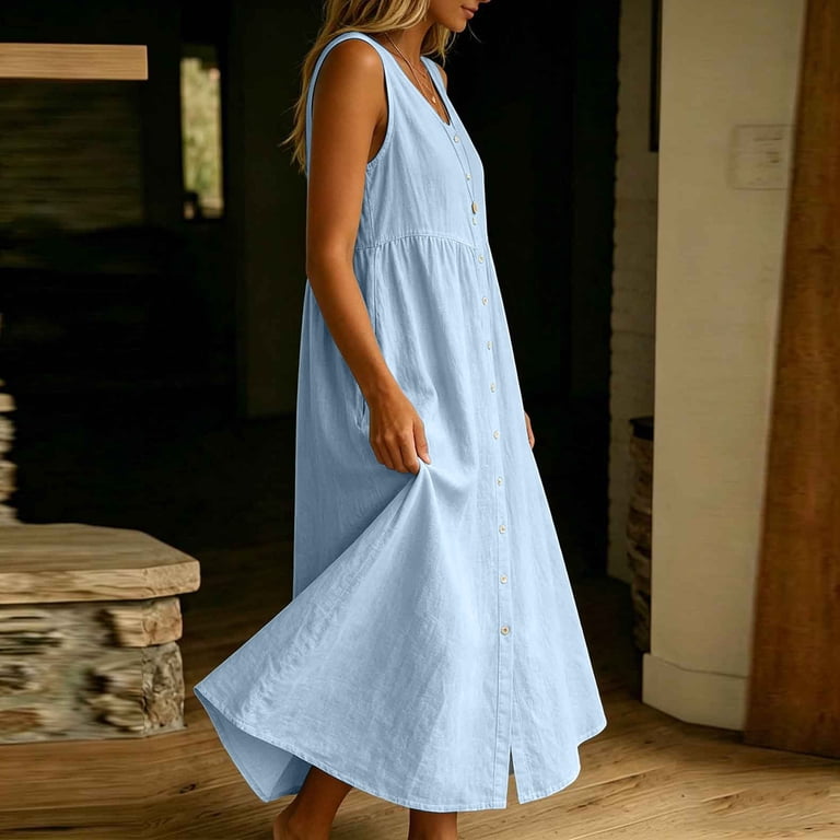 linen dresses for womenlifestyle Summer Dresses Cotton And Linen Clothing Australia Iliya Midi Dress In Red Cotton Linen St Frock