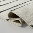 thumbnail image 6 of JONATHAN Y MOROCCAN HYPE 8 x 10 Area Rug, Williamsburg Minimalist Stripe - Cream/Black, MOH201D-8, 6 of 10