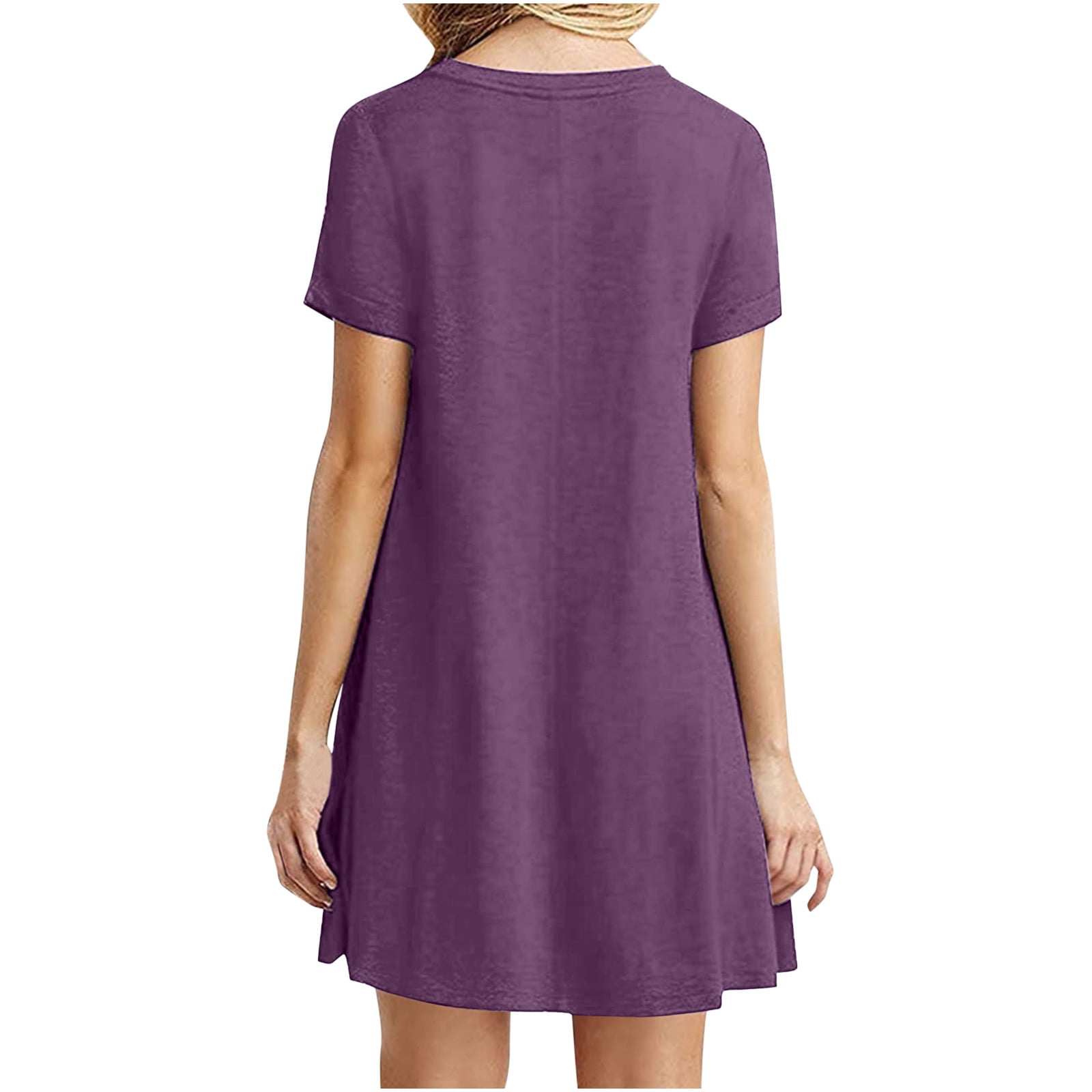 YanHoo Walmart Prime Sales Women T Shirt Dresses Short
