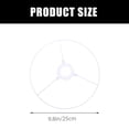 thumbnail image 2 of CTIRCHIU 2 Pieces Drum Shape Lampshade Frame Metal for Decorative Effect Designers, 2 of 8