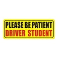 thumbnail image 1 of OPDBN 1X Car Bumper Stier Decal Student Driver Magnet Car Signs Patient M4P5 Be, 1 of 1