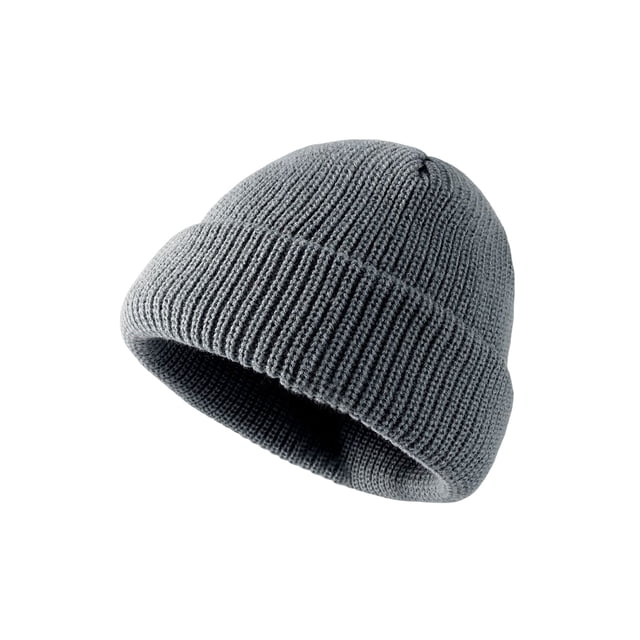 Minnieouse Gorro de punto elástico grueso invierno cálido deportes al aire libre senderismo viajes nieve esquí gorra accesorios casuales para mujer Sombreros Gris azulado Minnieouse AP013203-14