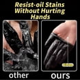 thumbnail image 4 of Guantes negros de lavado Xl, vajilla desechable sin látex, guantes de PVC para el hogar, industria del coche, jardinería, cuidado de mascotas, herramientas de cocina, 4 of 5