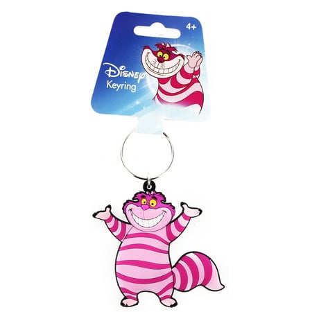 Pvc Key Ring - Alice In Wonderland Soft Touch PVC Key Ring: Chesire Cat