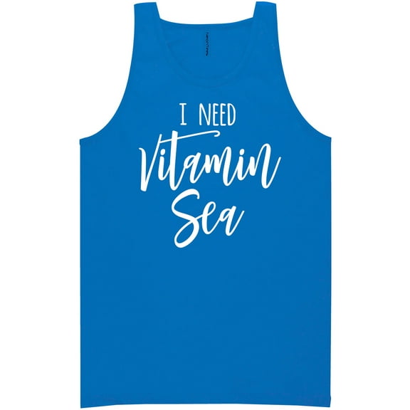 I Need Vitamin Sea Neon Tank Top