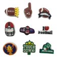 thumbnail image 3 of Serie Super Bowl, zapatos de rugby, zapatos con agujeros, accesorios para zapatos, flores, zapatos de jardín, hebillas para zapatos, accesorios para zapatos extraíbles, 3 of 5