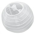 thumbnail image 4 of 20Pcs 4 Inch 10cm Round Paper Lantern for Birthday Wedding Decor DIY Creavtive(White), 4 of 5