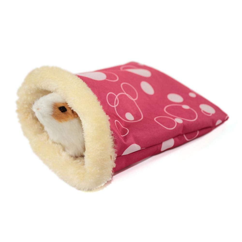 Small Pet Hamster Sleeping Bag Pouch Soft Warm House For Guinea Pig Hedgehog 