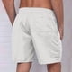 thumbnail image 4 of pstuiky Pantalones cortos deportivos, Pantalones cortos de playa informales con cordón y estampado del Día de la Independencia para hombre con bolsillo Pantalones cortos de entrenamiento, 4 of 4