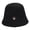 Black, variant on Faux Pearls Sun Hat Short Brim Floppy Summer Hats For Women Dome Fisherman Hat Femme Shade Hat