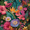 floral, variant on Tropical Botanical Print Vintage Flower Artwork, Exotic Plants Decor Lush Jungle Leaves Painting, Suitable for Living Room Bedroom Office Dining Room Hotel Lobby