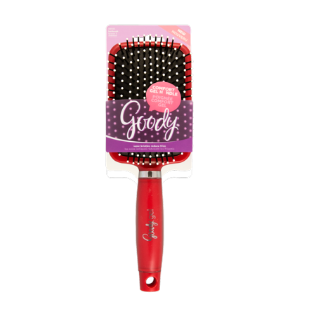 Goody Head Down Gelous Grip Paddle Hair Brush Ionic Bristles to Reduce (Best Paddle Brush For Fine Hair)