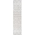 thumbnail image 3 of JONATHAN Y MOROCCAN HYPE 2 x 8 Runner Rug, Aksil Moroccan Beni Souk - Cream/Gray, MOH208B-28, 3 of 9