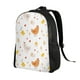 thumbnail image 2 of Fotbe Funny Chicken Mochila de Viaje para Laptop, Mochila Ejecutiva Delgada y Resistente 15.6", 2 of 8
