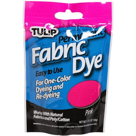 Tulip Pink Permanent Fabric Dye, 1 Each (Best Fabric Dye For Cotton)