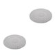thumbnail image 3 of Kearding Soporte para sartén, posavasos para té, almohadilla caliente, suministros de cocina, alfombrilla resistente al calor, accesorios de Raya gris/blanca Около 24 см 2Conjunto, 3 of 6