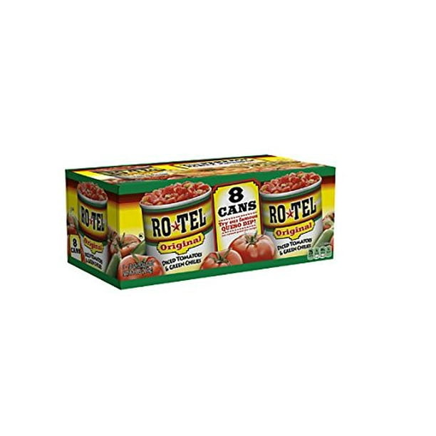 ROTEL Diced Tomatoes & Green Chilies (10 oz. cans, 8 ct.)